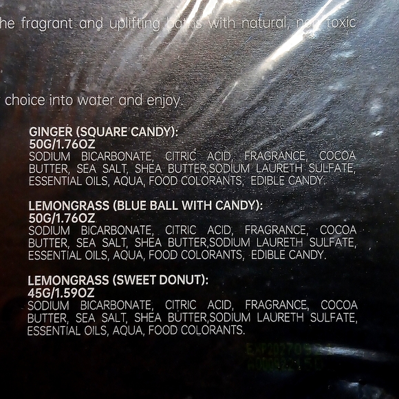 🆕️FRAGRANT DESSERT BATH BOMB 6 PIECE GIFT BOX SET Y2K/GIFT/BATH - Picture 10 of 14